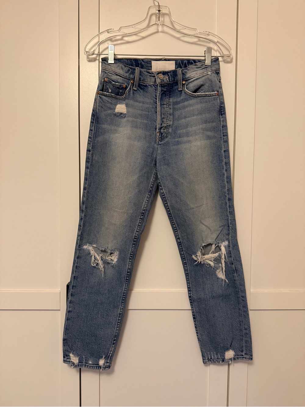Mother Superior The Tomcat jean in The Confession wash Size 25